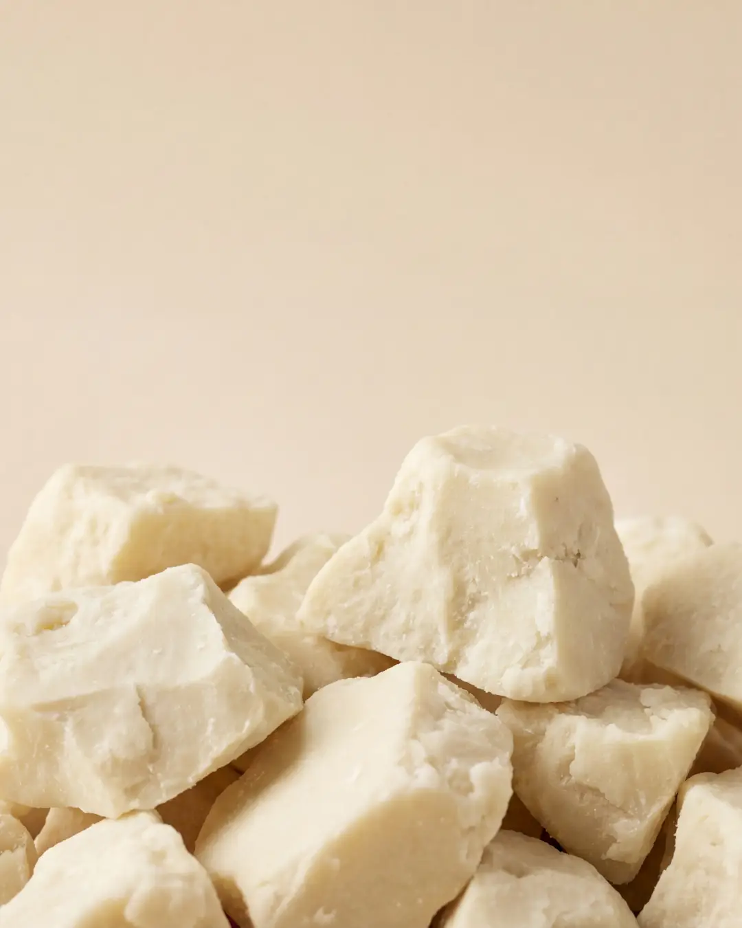 morceaux bruts de karité