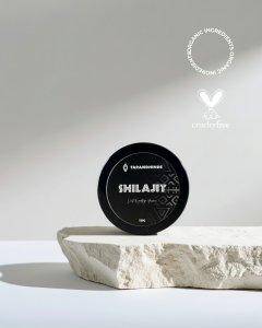 shooting de la résine de shilajit