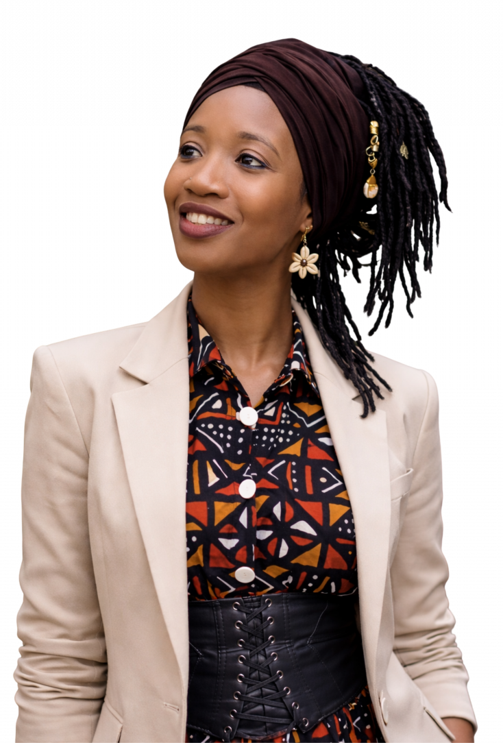 Portrait de Mama Doucara : Mama Doucara fondatrice de Tarandindhé valorisant le savoir-faire africain et l'artisanat